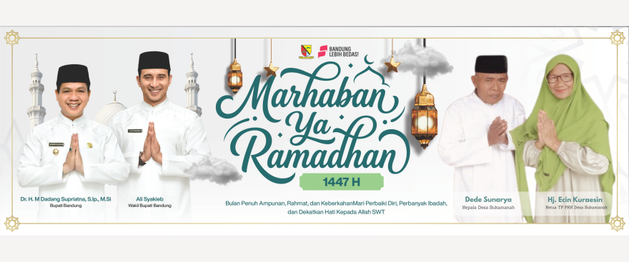 Sambut Ramadhan 1447 H, Pemdes Sukamanah Ajak Warga Tingkatkan Kinerja dan Semangat Berbagi
